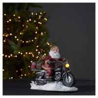 STAR TRADING Merryville LED světlo, Santa na motocyklu