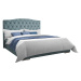 Eka Čalouněná postel Valentyn - Fresh 120x200 cm Barva látky - Fresh: Modrá (11), Úložný prostor