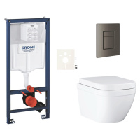 Závěsný wc set do lehkých stěn / předstěnová montáž Grohe Euro Ceramic SIKOGRSEUSCAL0