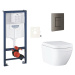 Závěsný wc set do lehkých stěn / předstěnová montáž Grohe Euro Ceramic SIKOGRSEUSCAL0