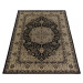 Ayyildiz koberce Kusový koberec Kashmir 2608 black Rozměry koberců: 80x150