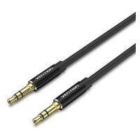 Vention 3.5mm Male to Male Audio Cable 0.5m Black Aluminum Alloy Type