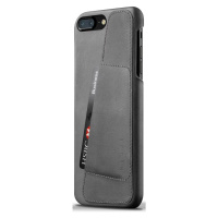 Kryt MUJJO Leather Wallet Case for iPhone 8 Plus / 7 Plus - Gray (MUJJO-CS-071-GY)