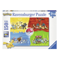 Pokémon Puzzle Ravensburger - Druhy Pokémonů XXL - 150 dílků