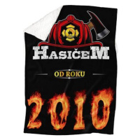 IMPAR Beránková deka Hasičem od roku - 2010