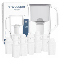 Filtrační konvice Wessper D1 Solid 2,8l Filtr Wessper aquaclassic 11ks