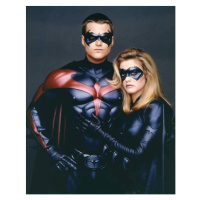 Fotografie Chris O'Donnell And Alicia Silverstone, Batman And Robin, 30 × 40 cm