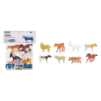 Zvířátka figurky farma 8 ks set 10 cm