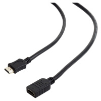 GEMBIRD Kabel prodlužovací HDMI - HDMI 3m (zlacené konektory, stíněný)