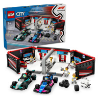 LEGO® City 60444 Garáž F1® a vozy Mercedes-AMG a Alpine