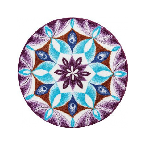 GRUND VDĚČNOST Mandala kruhová o 80 cm, fialová