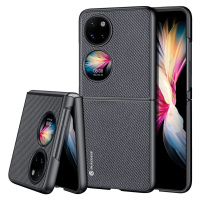 Dux Ducis Fino pouzdro s nylonovým potahem Huawei P50 Pocket černé