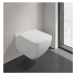 VILLEROY & BOCH Collaro Závěsné WC se sedátkem SoftClose, DirectFlush, alpská bílá 4626HS01