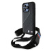 Kryt BMW BMHCP15L23PSCCK iPhone 15 Pro 6.1" black hardcase M Edition Carbon Stripe & Strap (BMHC