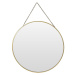 DekorStyle Nástěnné zrcadlo RANTAI 29 cm zlaté