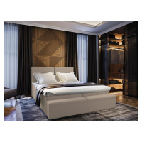 MSL Kontinentální čalouněná postel MALFI (180 x 200 cm) Barva látky: SAWANA 24