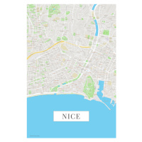 Mapa Nice color, POSTERS, (26.7 x 40 cm)