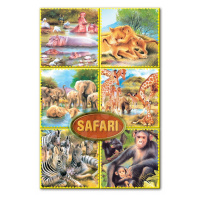 Dohány pohádkové kostky mix safari 603-4