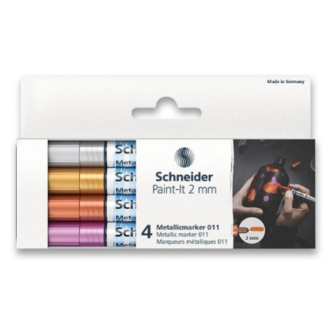 Metalický popisovač Schneider Paint-It 011 souprava V1, 4 barvy Schneider Schneider Electric