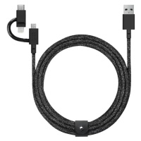 Kabel Native Union Belt Universal Cable (USB-C – Lighting/USB-C) 1.8m, cosmos (BELT-CCL-COS-NP)