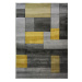 Flair Rugs koberce Kusový koberec Hand Carved Cosmos Ochre - 120x170 cm