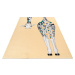 Obsession koberce Kusový koberec My Greta 602 giraffe Rozměry koberců: 115x170