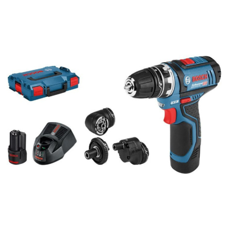 BOSCH Akumulátorová vrtačka Bosch GSR 12V-15 FC Professional Set