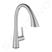 Grohe 30219DC2 - Elektronická dřezová baterie s výsuvnou sprškou, supersteel