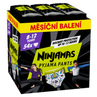 Ninjamas Pyjama Pants Kosmické lodě, 54 Plenkové Kalhotky, 8 Let, 27kg-43kg