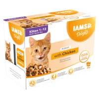 IAMS Delights Kitten - Kuřecí v omáčce 24 x 85 g