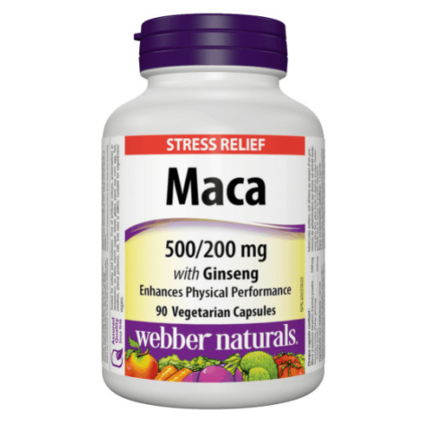 Webber Naturals Maca with Ginseng 500/200 mg 90 cps