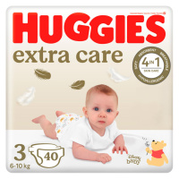 HUGGIES® Pleny jednorázové Extra Care 3 (6-10 kg) 40 ks