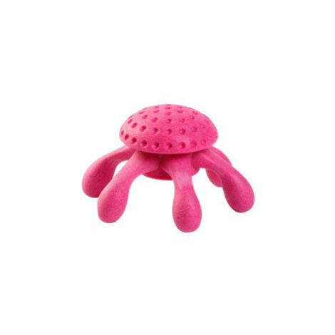 Hračka pes octopus mini plovoucí TPR růžová Kiwi