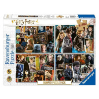 Ravensburger Puzzle Harry Potter set 4x100 dílků (Bumper Puzzle Pack)