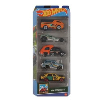 Hot Wheels Angličák 5ks - HW GETAWAYS