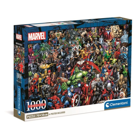 Puzzle Marvel - Impossible, 1000 ks