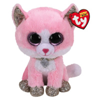 BEANIE BOOS FIONA, 24 cm - růžová kočka