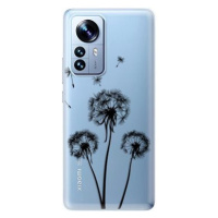 iSaprio Three Dandelions pro black pro Xiaomi 12 Pro