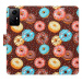 iSaprio flip pouzdro Donuts Pattern pro Xiaomi Redmi Note 12S