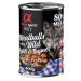 Alpha spirit Dog Meatballs 6 × 400 g - 4 + 2 zdarma - divočák s tymiánem