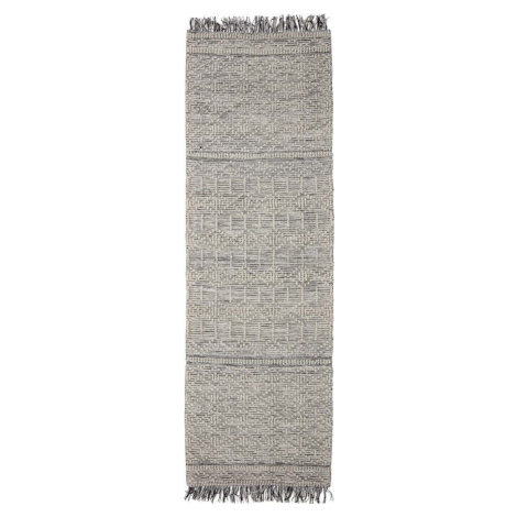 Šedý koberec běhoun 245x75 cm Maisy - Bloomingville