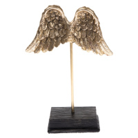 Vánoční dekorace Andělská křídla, 21 x 15 cm, polyresin