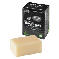 Balade en Provence Zklidňující tuhé mýdlo na holení pro muže BIO Citrus 40 g