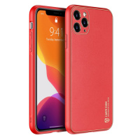 Dux Ducis Yolo pouzdro z Eko kůže na iPhone 11 Pro red