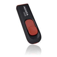 ADATA Flash Disk 16GB C008, USB 2.0 Classic, černá