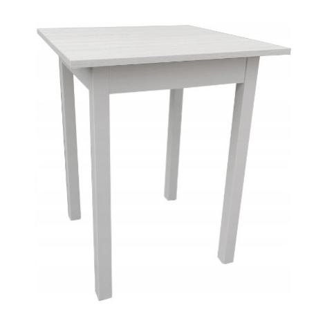 Dede Kuchyňský stůl MINI 90 x 60 cm -  bílá polární / bílá