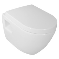 NERA WC závěsné 35,5x50 cm, bílá NS952