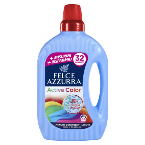 Felce Azzurra Active Color prací gel na barevné prádlo 32PD 1,595l
