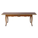 Estila Luxusní klasický jídelní stůl Clasica z dřevěného masivu s vyřezávanou výzdobou obdélníko