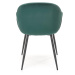 Jídelní židle SCK-480 tmavě zelená